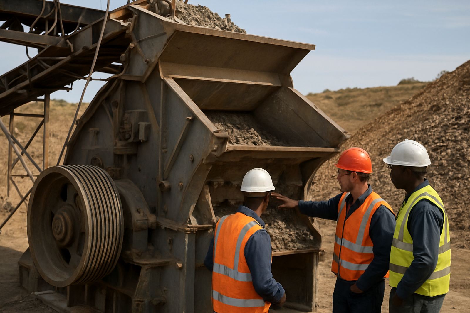 Chrome Mine Crushing
